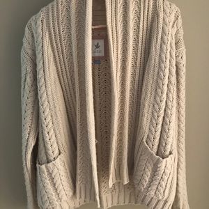 Cream sweater